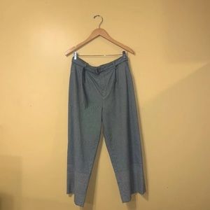 Club Monaco Checkered Straight Legged Pants